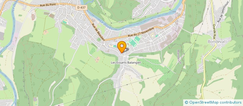 localisation de l'entreprise SARL GIOVANNELLI à MANDEURE
