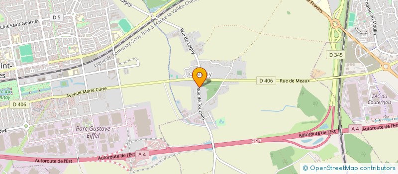 localisation de l'entreprise SARL GIP à JOSSIGNY