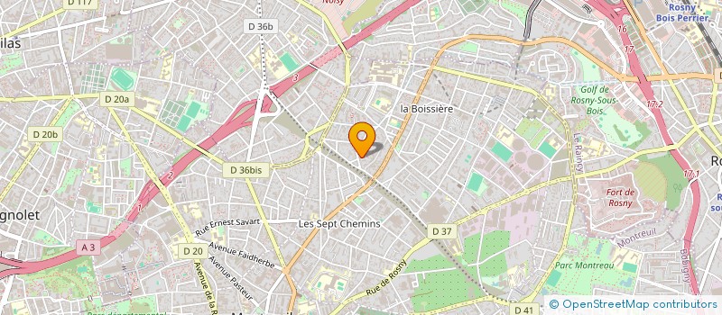 localisation de l'entreprise SARL GIPCO à MONTREUIL