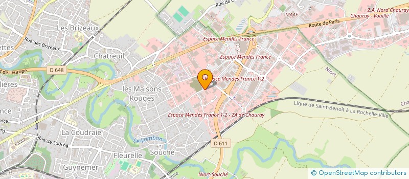 localisation de l'entreprise SARL GIRARD à NIORT