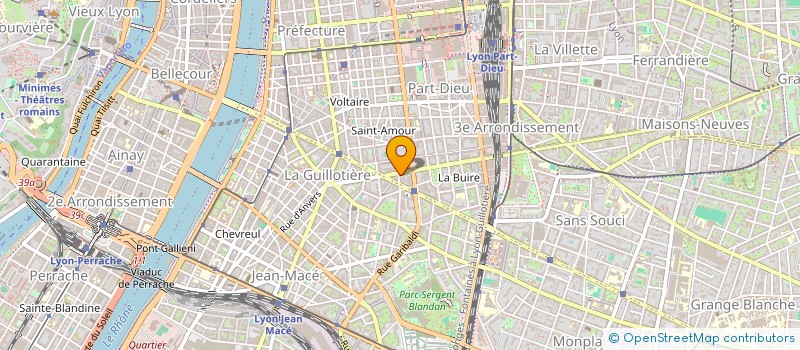 localisation de l'entreprise SARL GIRARD à LYON