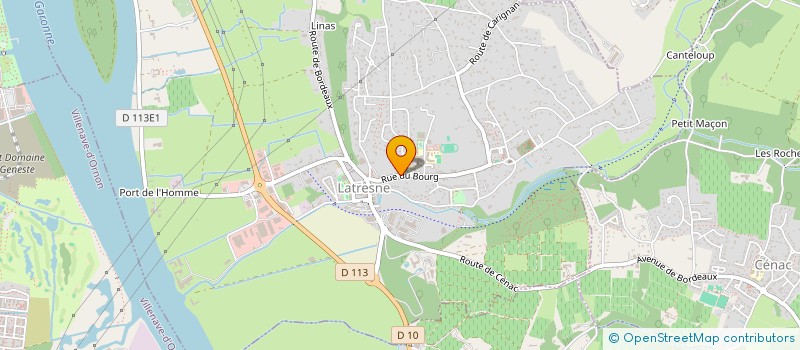 localisation de l'entreprise SARL GIRARD ET FILS  CAMBLANES-ET-MEYNAC