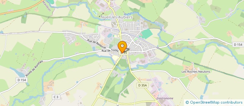 localisation de l'entreprise SARL GIRARDEAU SALESSES  NUEIL-LES-AUBIERS