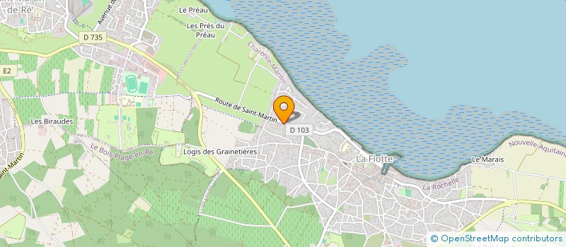 localisation de l'entreprise SARL GIRARMER à LA FLOTTE
