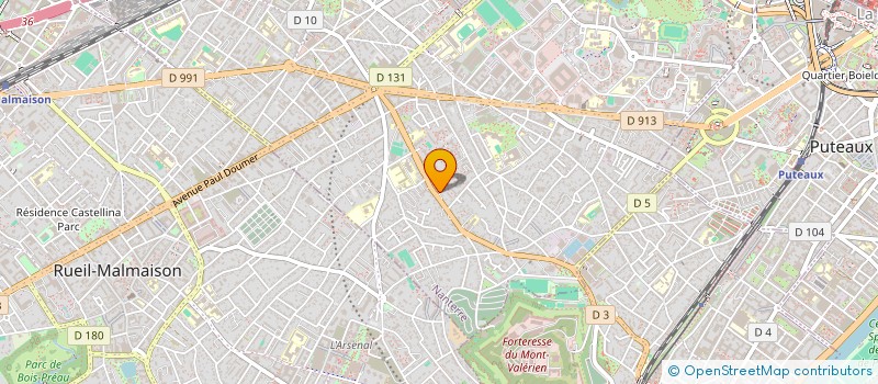 localisation de l'entreprise SARL GIRAUD  NANTERRE