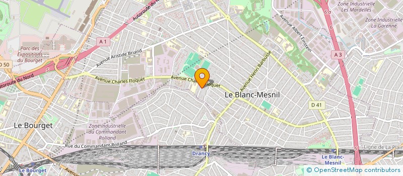 localisation de l'entreprise SARL GIRMAT à LE BLANC-MESNIL