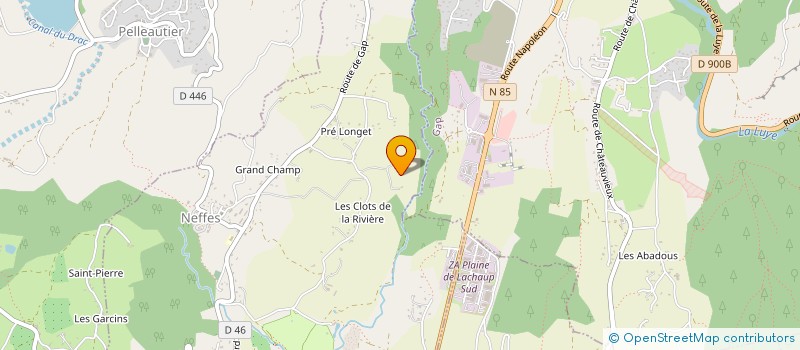 localisation de l'entreprise SARL GIROD TRAVAUX  NEFFES