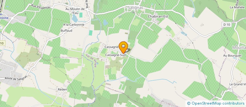 localisation de l'entreprise SARL GIROLLE  VAL DE VIRVEE