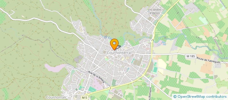 localisation de l'entreprise SARL GIROTEL à COURNONTERRAL