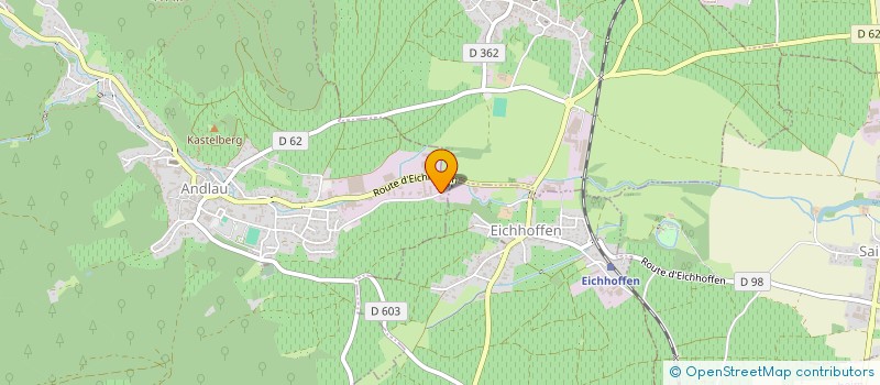 localisation de l'entreprise SARL GISSELBRECHT à ANDLAU
