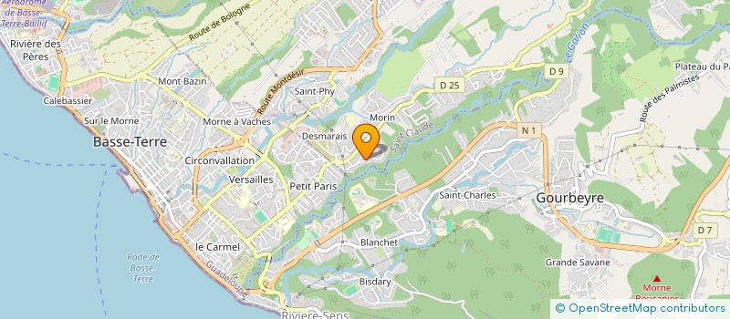 localisation de l'entreprise SARL GIT'ANSE à SAINT-CLAUDE