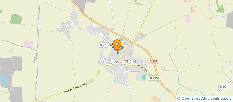 localisation de l'entreprise SARL GIULIA à JOUY-LE-CHATEL