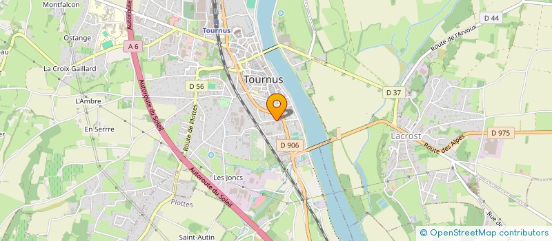 localisation de l'entreprise SARL GJOKA à TOURNUS