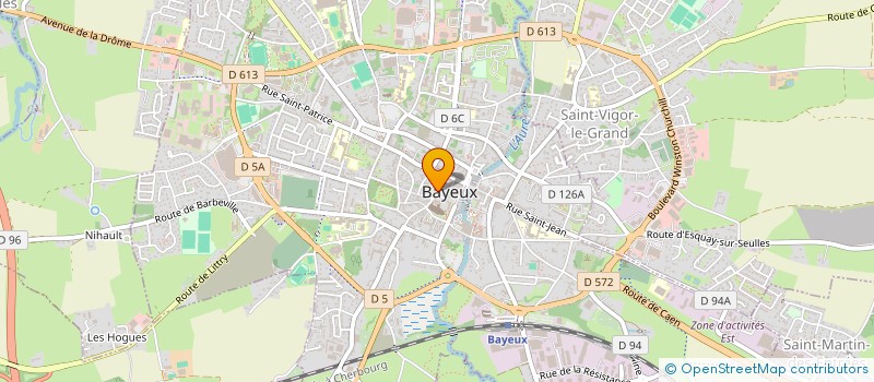localisation de l'entreprise SARL GKCL à BAYEUX
