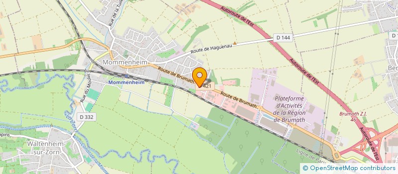 localisation de l'entreprise SARL GLADY  MOMMENHEIM