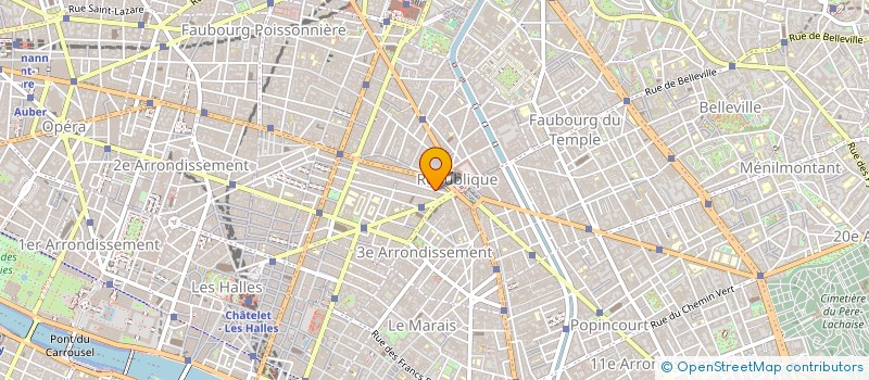 localisation de l'entreprise SARL GLASCOW  PARIS