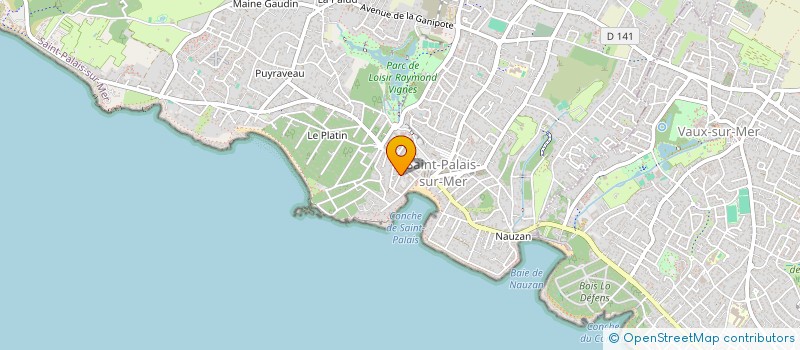 localisation de l'entreprise SARL GLENADEL  SAINT-PALAIS-SUR-MER