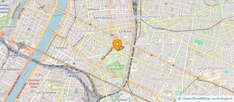 localisation de l'entreprise SARL GLG EQUITOP  LYON