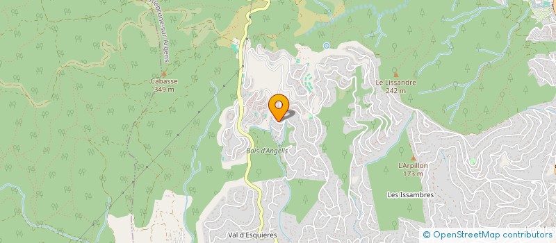 localisation de l'entreprise SARL GLM DEVELOPPEMENT  ROQUEBRUNE-SUR-ARGENS