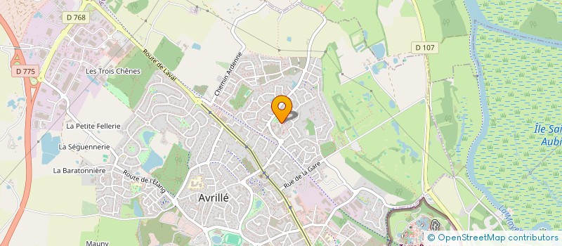 localisation de l'entreprise SARL GLOBAL EKI DIFFUSION à AVRILLE