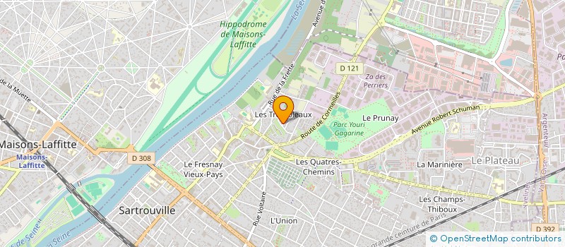 localisation de l'entreprise SARL GLOBAL RENOV à SARTROUVILLE