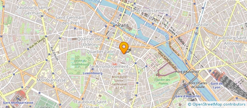 localisation de l'entreprise SARL GLOBE  PARIS