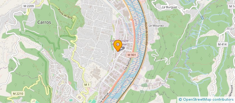 localisation de l'entreprise SARL GLOBE CAR à CARROS