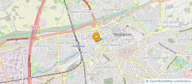 localisation de l'entreprise SARL GLOBE UNIVERSAL SOLUTION GROUP  PERPIGNAN