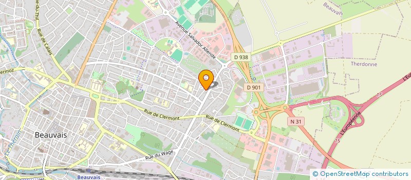 localisation de l'entreprise SARL GLODT MENUISERIE DE L'ARGENTINE  BEAUVAIS