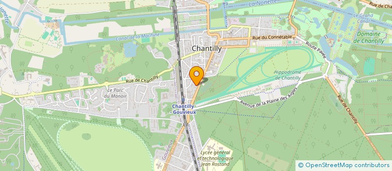 localisation de l'entreprise SARL GLS PARTNERS à CHANTILLY
