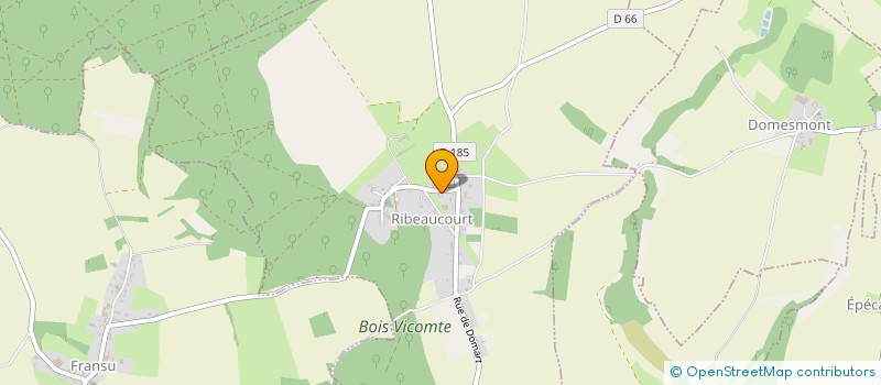 localisation de l'entreprise SARL GM AGRICOLE à RIBEAUCOURT
