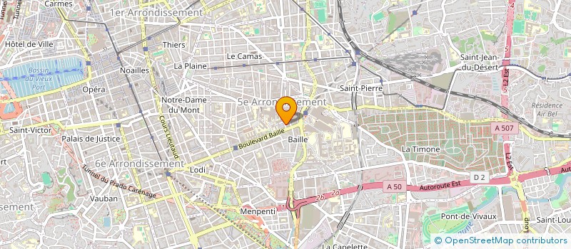 localisation de l'entreprise SARL GMC à MARSEILLE