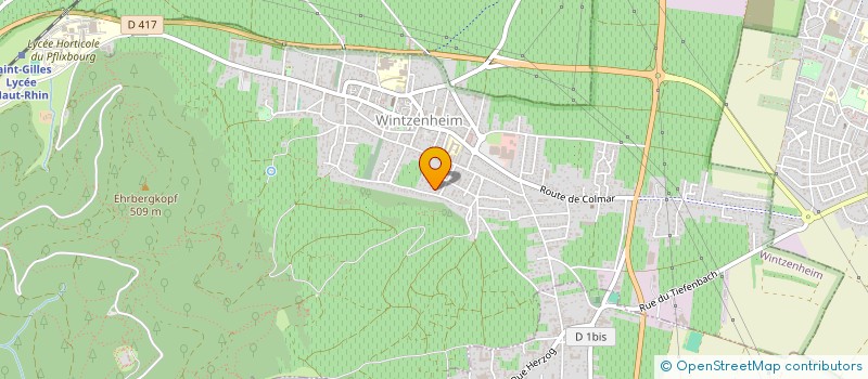 localisation de l'entreprise SARL GMI à WINTZENHEIM