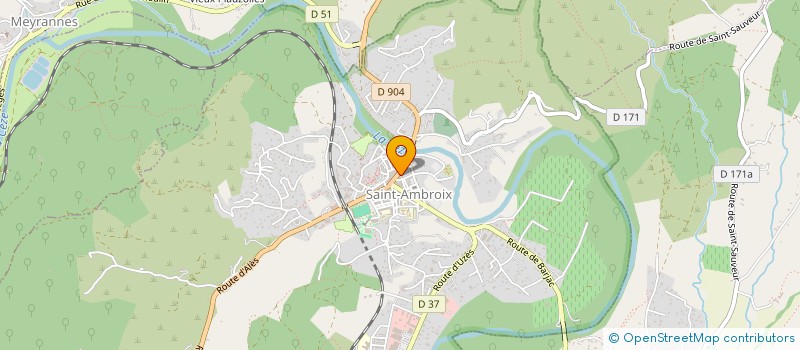 localisation de l'entreprise SARL GNSE  SAINT-AMBROIX