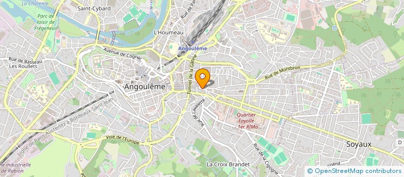 localisation de l'entreprise SARL GO FASHION à ANGOULEME