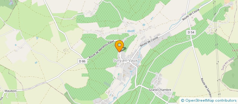 localisation de l'entreprise SARL GODON BOIS à SENS-BEAUJEU