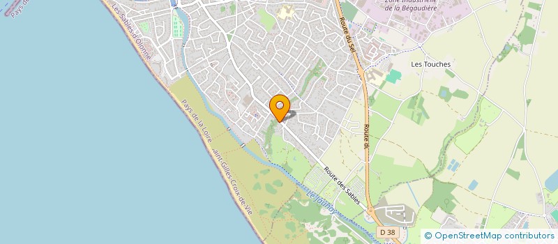 localisation de l'entreprise SARL GOILLANDEAU à GIVRAND
