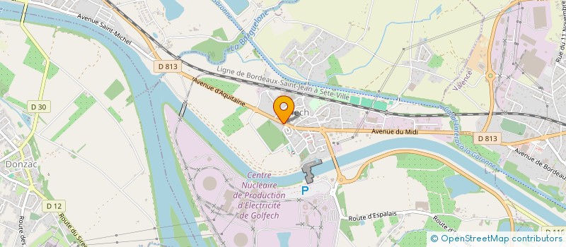 localisation de l'entreprise SARL GOLD FISH  GOLFECH