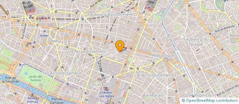 localisation de l'entreprise SARL GOLD MODE à PARIS