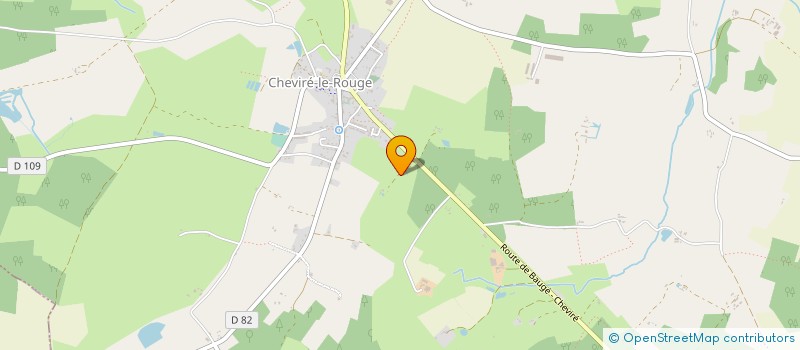 localisation de l'entreprise SARL GOLDANJOU  BAUGE-EN-ANJOU