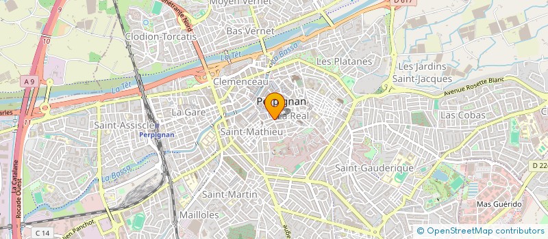 localisation de l'entreprise SARL GOLDEN COOK  PERPIGNAN