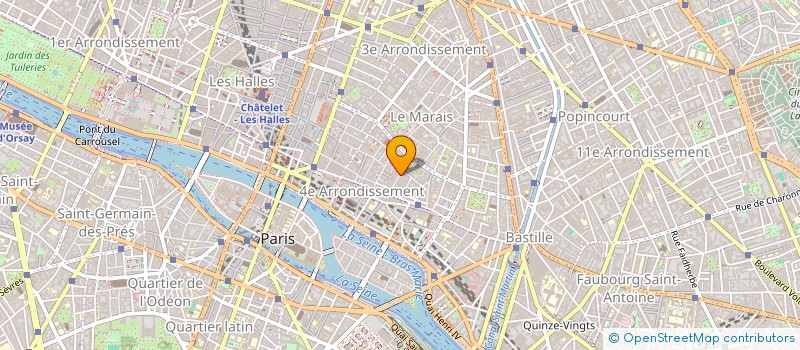 localisation de l'entreprise SARL GOLDIN  PARIS