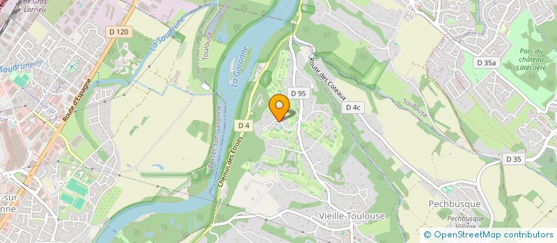 localisation de l'entreprise SARL GOLFTRADITION PRO-SHOPS  VIEILLE-TOULOUSE