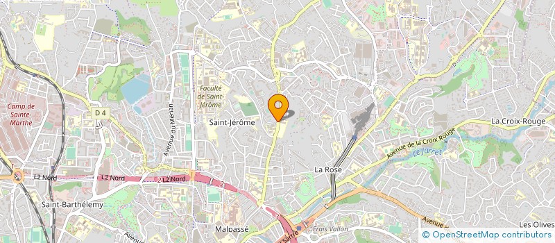 localisation de l'entreprise SARL GOMBERT FRUITS à MARSEILLE