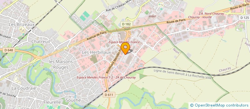 localisation de l'entreprise SARL GOMBOLOMO NIORT  NIORT