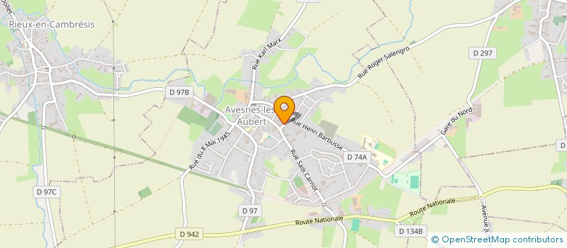 localisation de l'entreprise SARL GOMEZ DIFFUSION à AVESNES-LES-AUBERT
