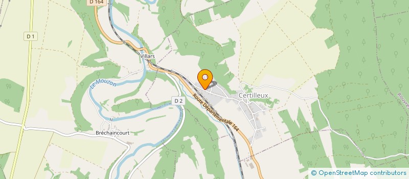 localisation de l'entreprise SARL GOMEZ JOSEPH  CERTILLEUX