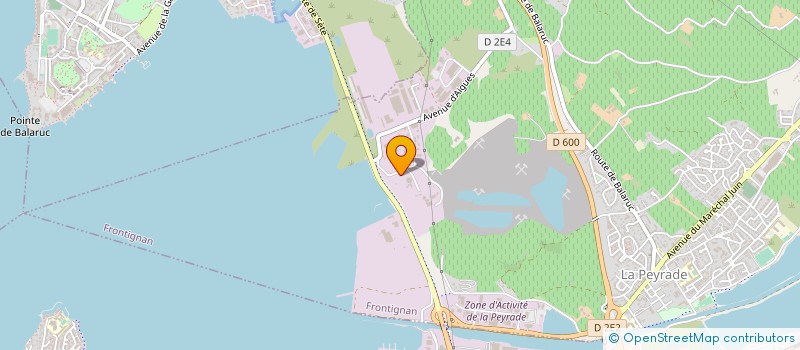 localisation de l'entreprise SARL GOMILA à FRONTIGNAN