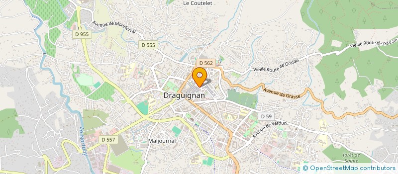 localisation de l'entreprise SARL GOMINA à DRAGUIGNAN