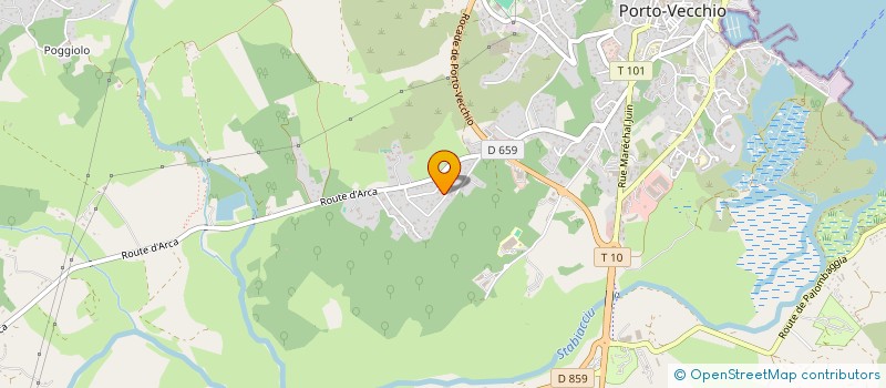 localisation de l'entreprise SARL GONCALVES à PORTO-VECCHIO